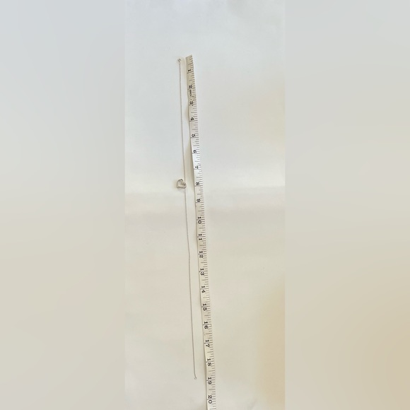 Solid Stamped 14K 585 White Gold Natural Diamond Pendant Necklace - Picture 12 of 12